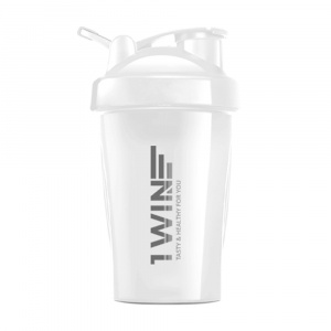 Protein Shaker 400ml White