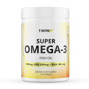 1WIN / Omega-3 900мг, 270 капсул