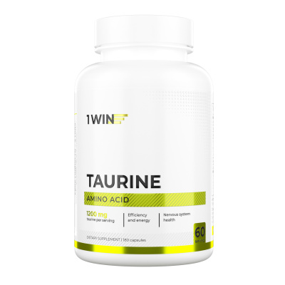 1WIN / Таурин,1200 мг, 180 капсул