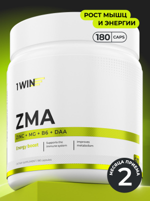 1WIN / ZMA, 180 капсул