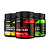 1WIN / Набор: Предтренировочный комплекс Pre-workout 3 вкуса: Энергетик, Кола-Лимон, Ананас- Грейпфрут, 105 порций
