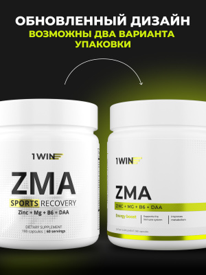 1WIN / ZMA, 180 капсул