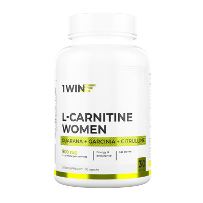 1WIN / L - Сarnitine WOMEN / L - карнитин для женщин, 90 капсул
